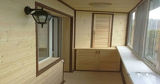 Отделка балкона под ключ Находка, цена от 5851 руб.